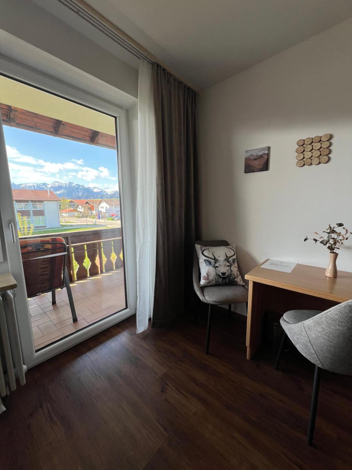 Gaestehaus-Pension Keiss Hopferau Ngoại thất bức ảnh